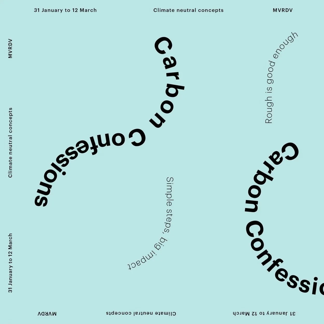 MVRDV exhibition Carbon Confessions