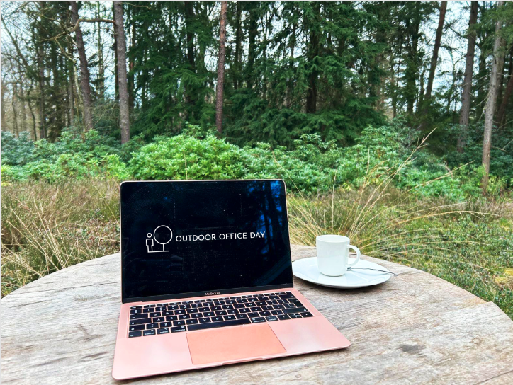 Outdoor Office Day op de Voedseltuin