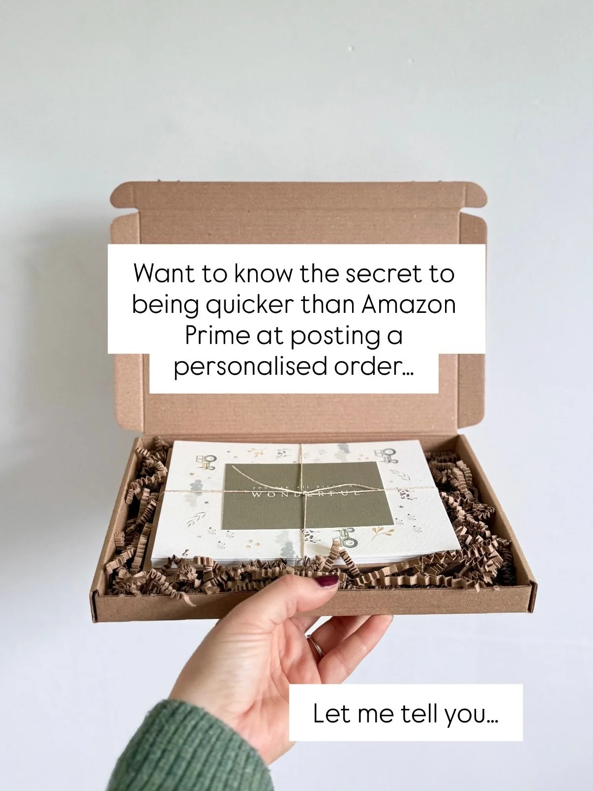 Shop Small Magic ✨

Spoiler alert..no magic solutions here just the beauty of shopping small - today someone caught me at the right time and I turned around their order pretty quickly 🙊 
The magic of shopping small is supporting someone who truly ca