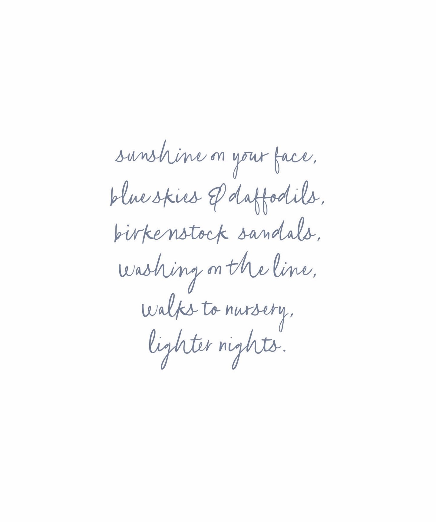 Oh Spring, it&rsquo;s good to see you 🙌🏻 &hellip;I heard there&rsquo;s snow next week? 🫣😂
.
.
.
#spring