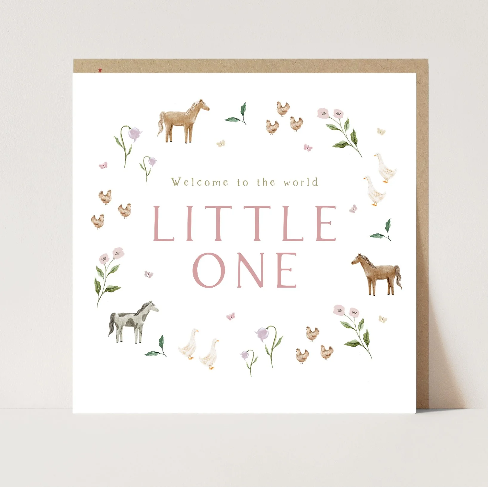 New Baby Girl Card