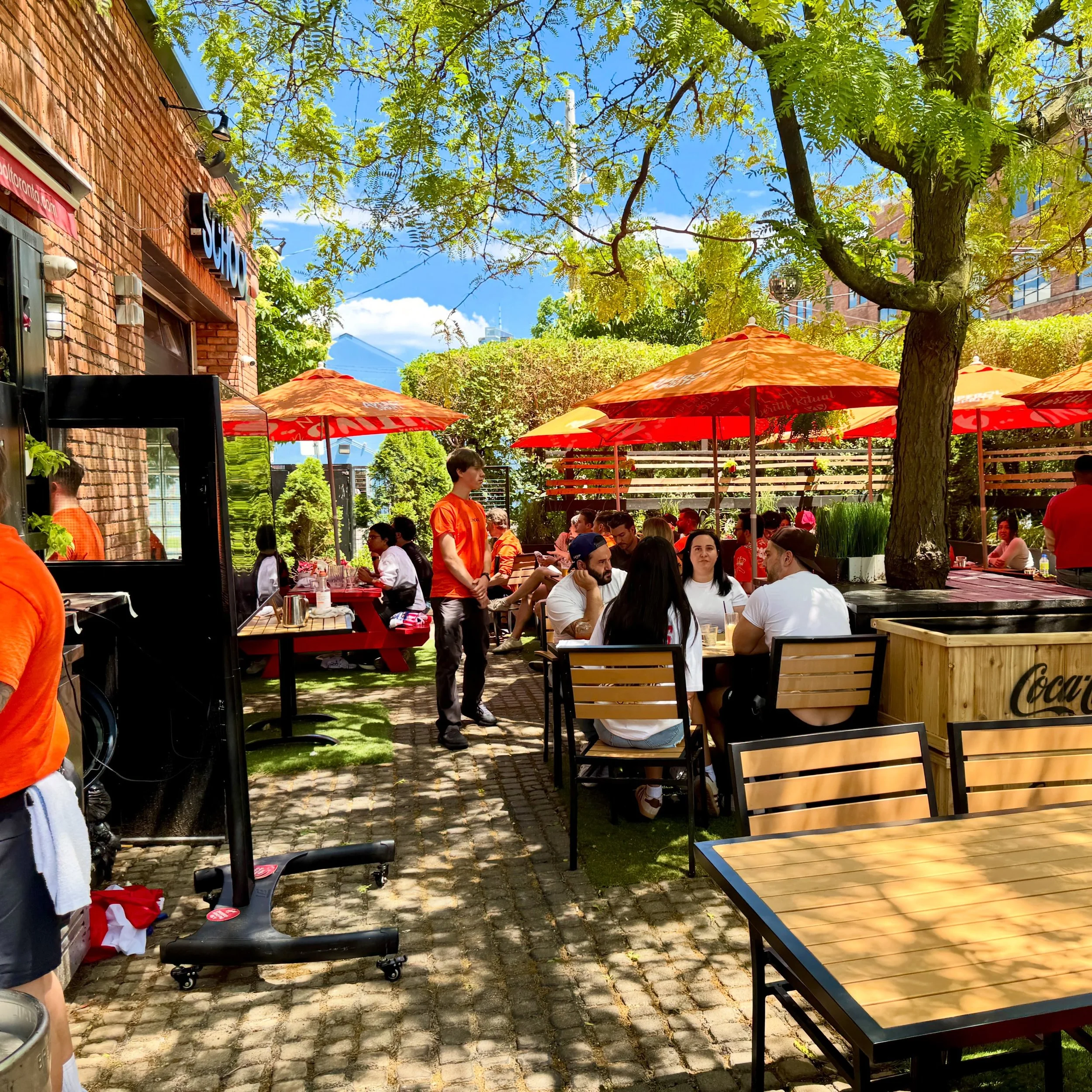 Summer semester doesn&rsquo;t last forever! 🧑🏼&zwj;🏫☀️📚

So while the sun is still showing up, patio season is officially in session.

Bring your classmates, bring your appetite and yes, bring your dog too. 🐶 Our patio is dog friendly and there&