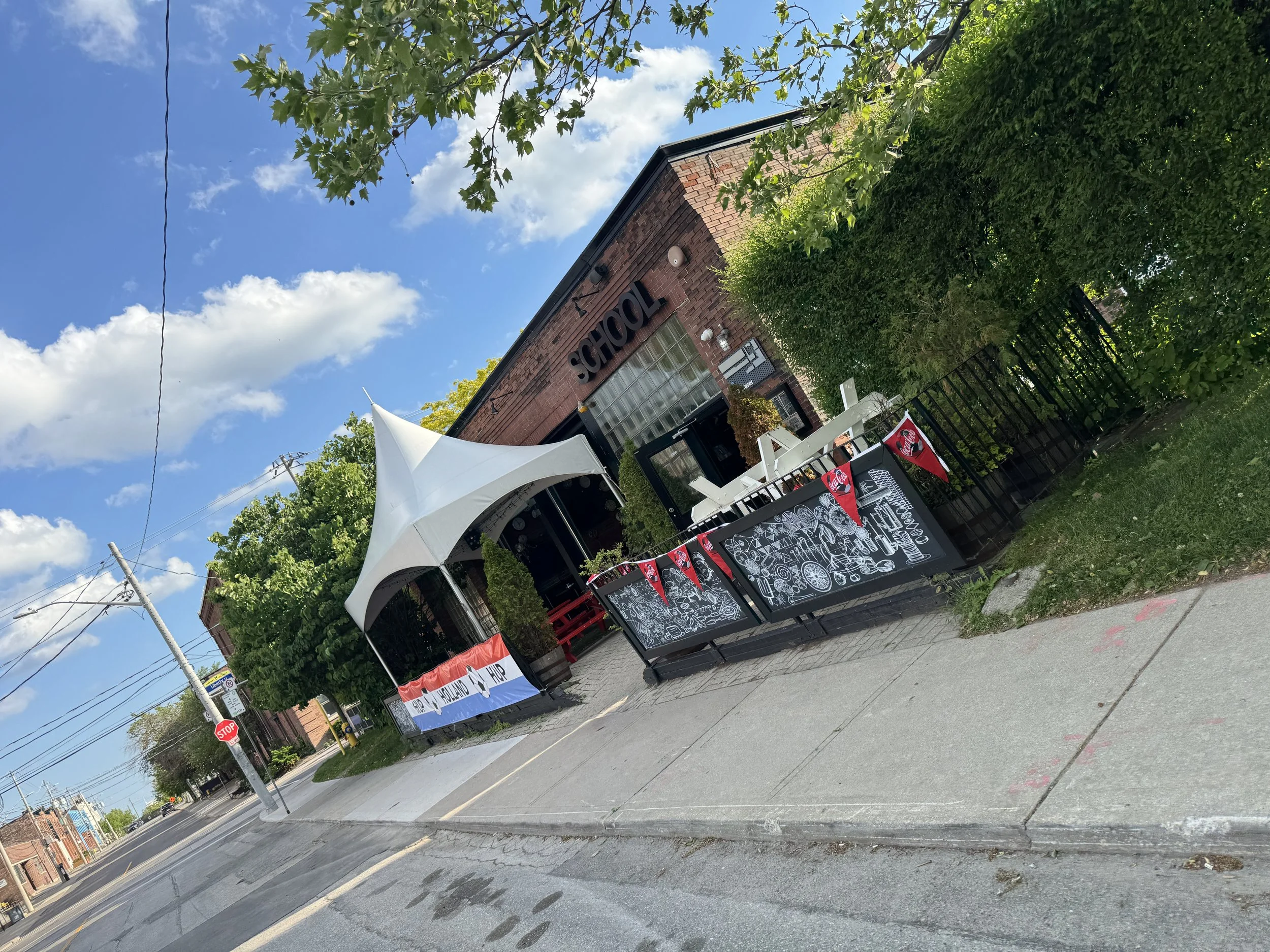 Photo of the entrance of the Restaurant.