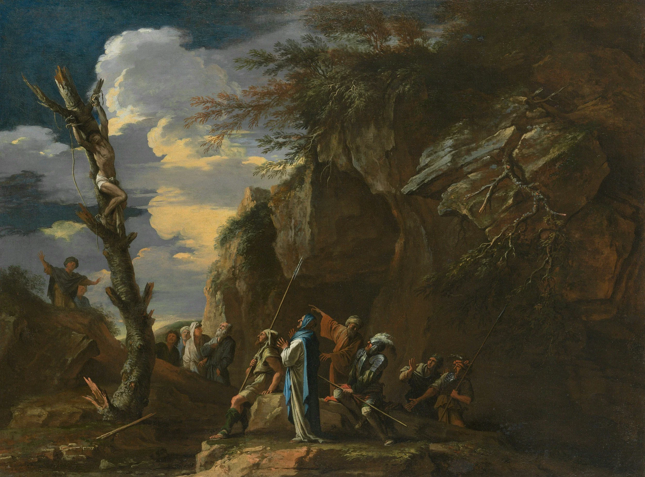 he spared not him, that he might spare us