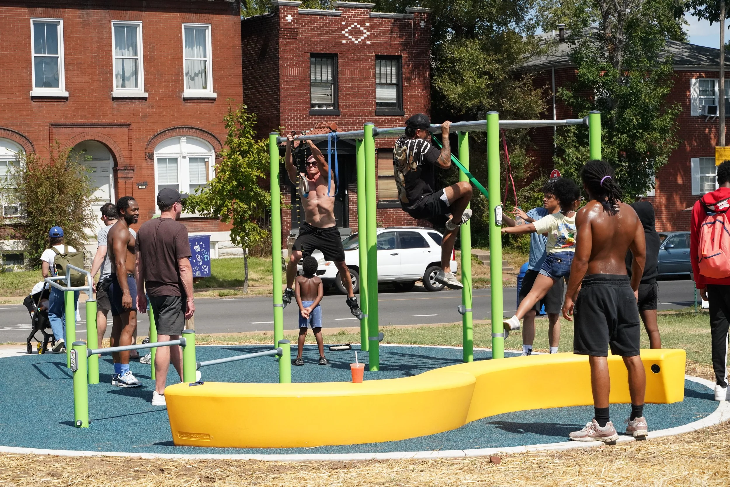 Calisthenics Pocket Park, St. Louis, 2026