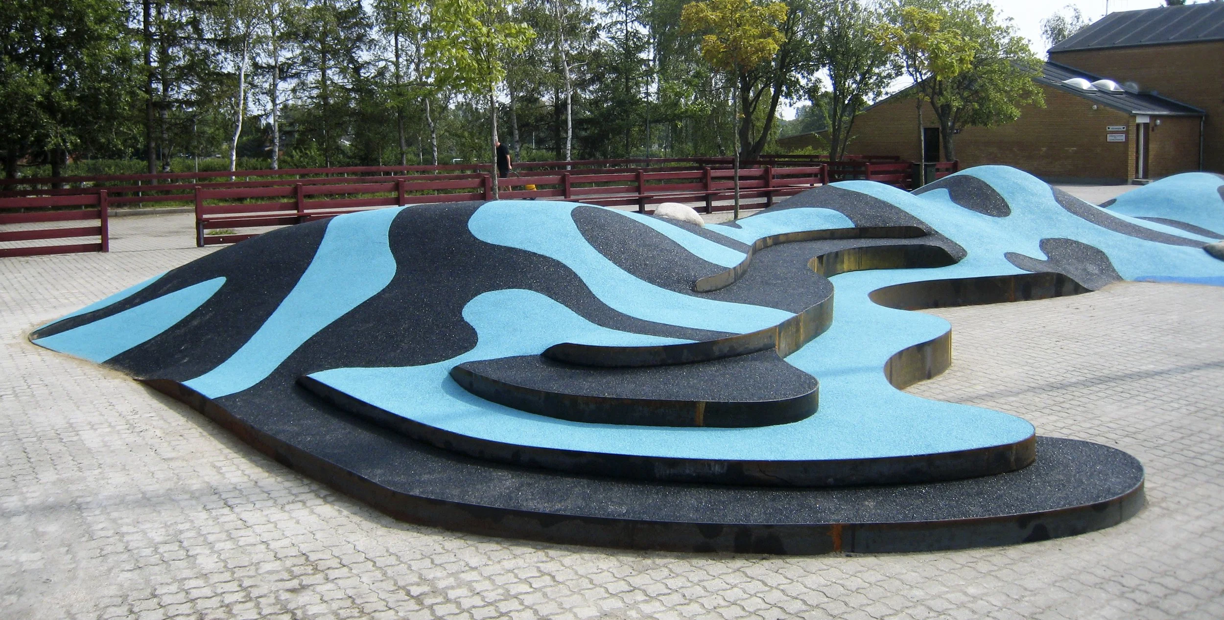 PlayFlecks playground rubber safety surfacing completely custom designs