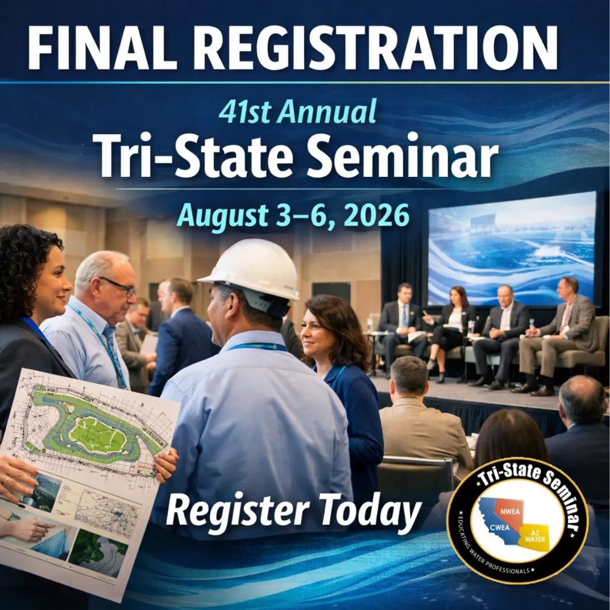 Attendees participate in the 41st Annual Tri-State Seminar, held August 3 through 6, 2026.
