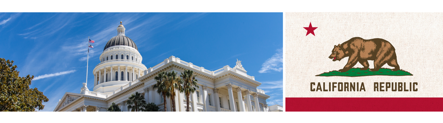 California State Capitol building representing legislative action on stormwater regulation and AB 2322