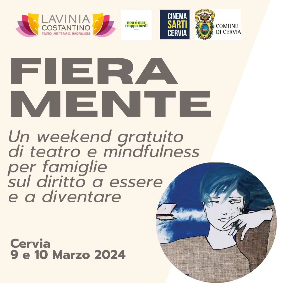 🔥FIERAMENTE: LIBERƏ DI ESSERE, E DI DIVENTARE🔥

Ci vediamo questo weekend a Cervia con due appuntamenti gratuiti dedicati a famiglie con bambinə, e a operatori a contatto con infanzia e adolescenza.

🔥 Accompagniamo  bambini e bambine a rivendicar