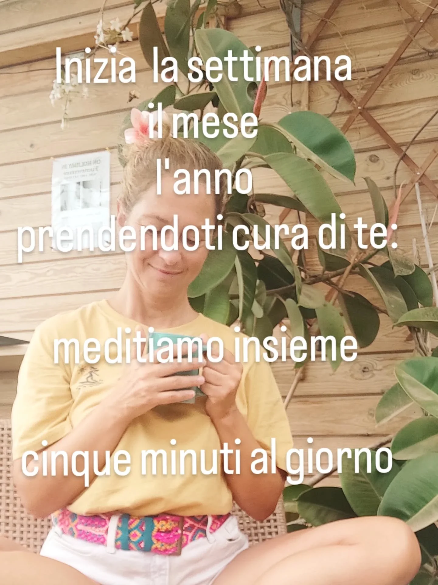 🙏🏻MEDITA CON ME CINQUE MINUTI AL GIORNO, A PARTIRE DA DOMANI 🙏🏻

Domani reiniziano tante cose, ma non devono essere per forza uguali a come le avevi lasciate. 

Domani reiniziano tante cose, ma tu puoi affrontarle con un'attitudine nuova: ti aiut