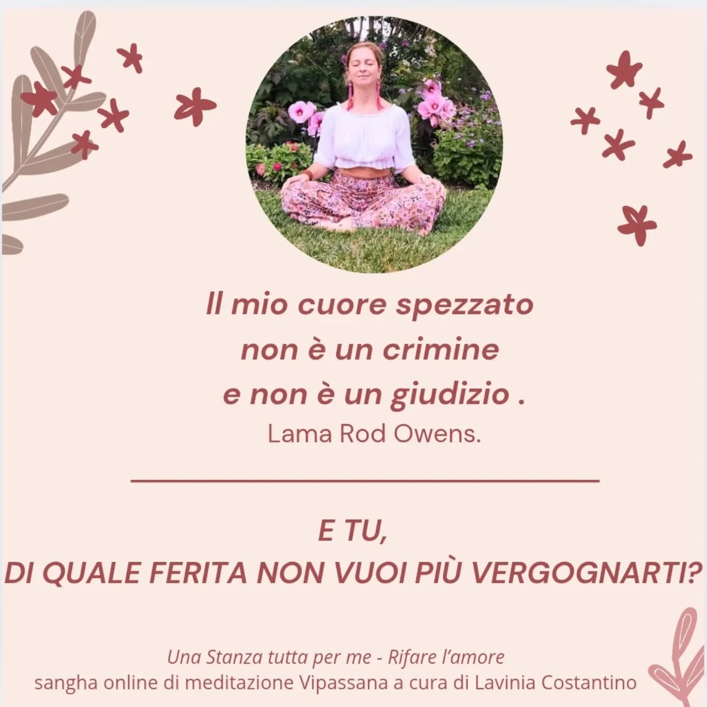 Questa &egrave; per te. 

Per ogni volta in cui pensi che:

❤️le ferite siano colpe 

❤️ti vergogni di non avere (pi&ugrave;) un cuore senza cicatrici, come se tenerlo intonso nel petto fosse l'uso pi&ugrave; saggio che possiamo farne 

❤️il modo mig