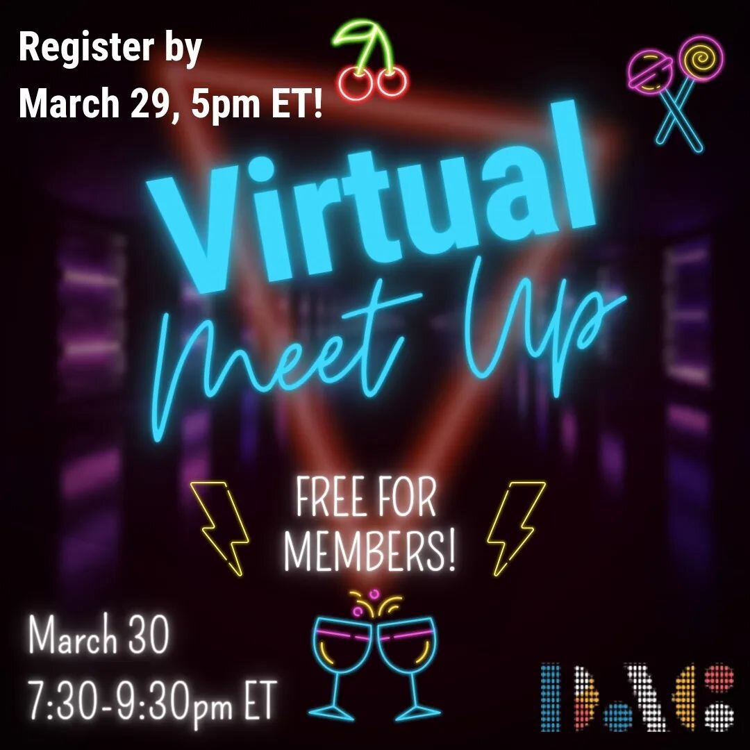 Just 2 more days to register for our virtual meet-up (happening March 30, 7:30-9:30pm ET)! Register now - see link in bio!
Pick your own Avatar, walk around and chat with others in gather.town's 8-bit environment!

Il reste seulement 3 jours avant n