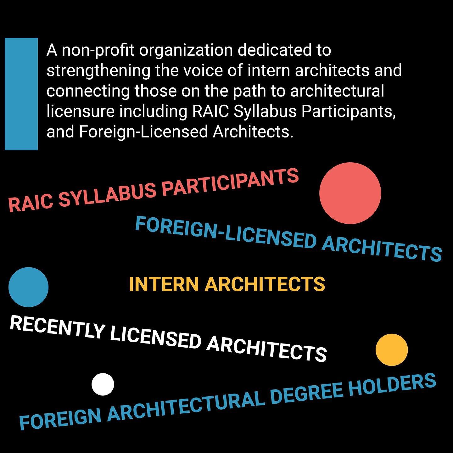 BECOMING ARCHITECTS CANADA 
Mission Statement 

DEVENIRE ARCHITECTE CANADA
&Eacute;nonc&eacute; de mission 
.
.
#bacdac #becomingarchitects #internarchitect #canadianarchitecture #canadaexac #architecturallicensure