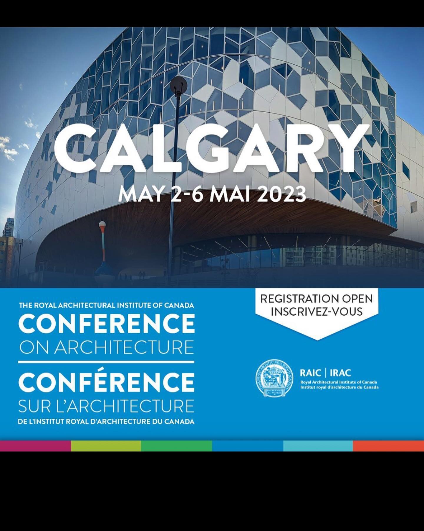 The RAIC Conference kicks off Today!! Great opportunity to check out what is going on in and around the city of Calgary. From the East Village master plan to the Four Corners Community Center projects. @ucalgarysapl will also be in attendance promoti