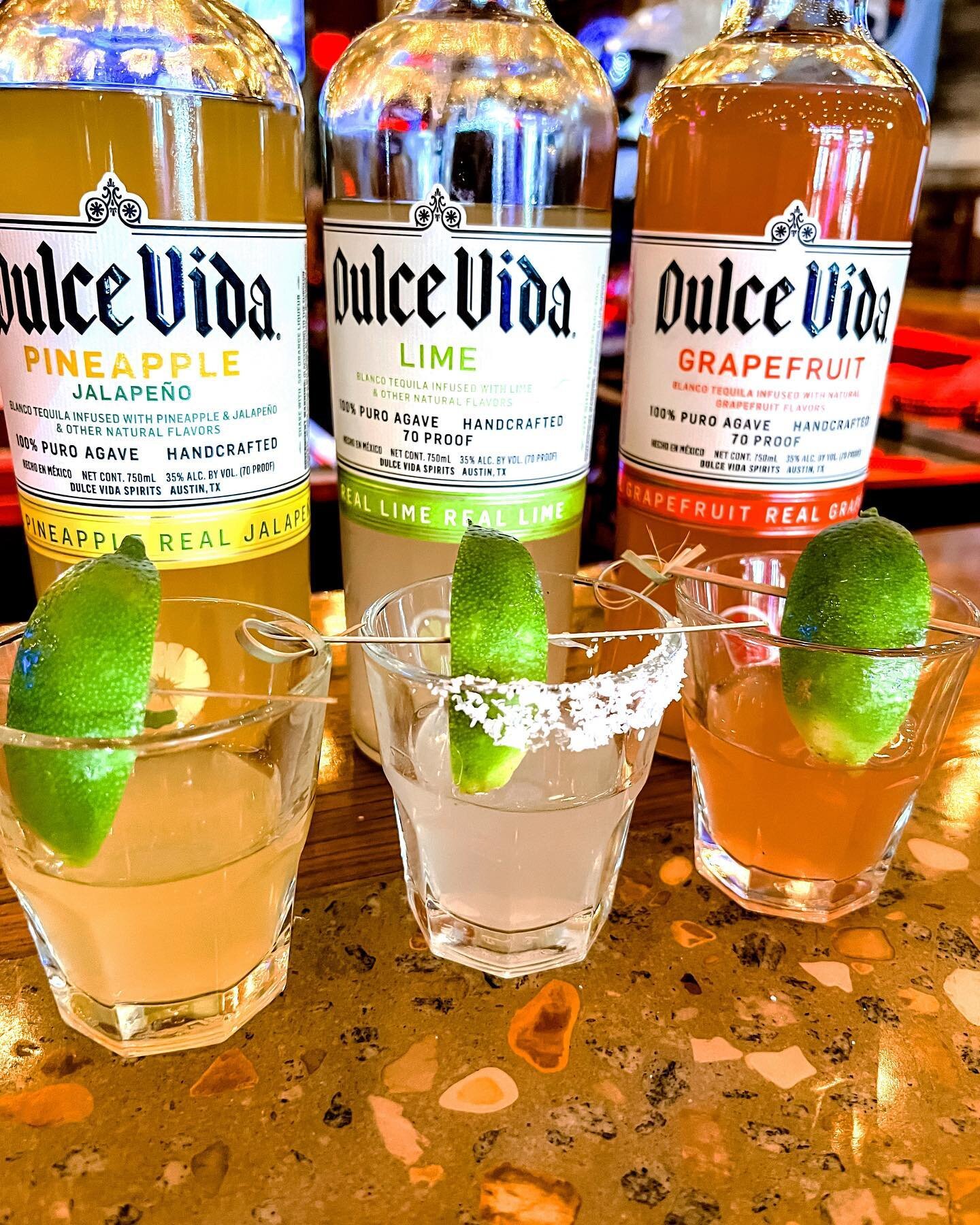 Cheers to POUR decisions ! $6 Dulce Vida Shots from 9-Close every Friday and Saturday.