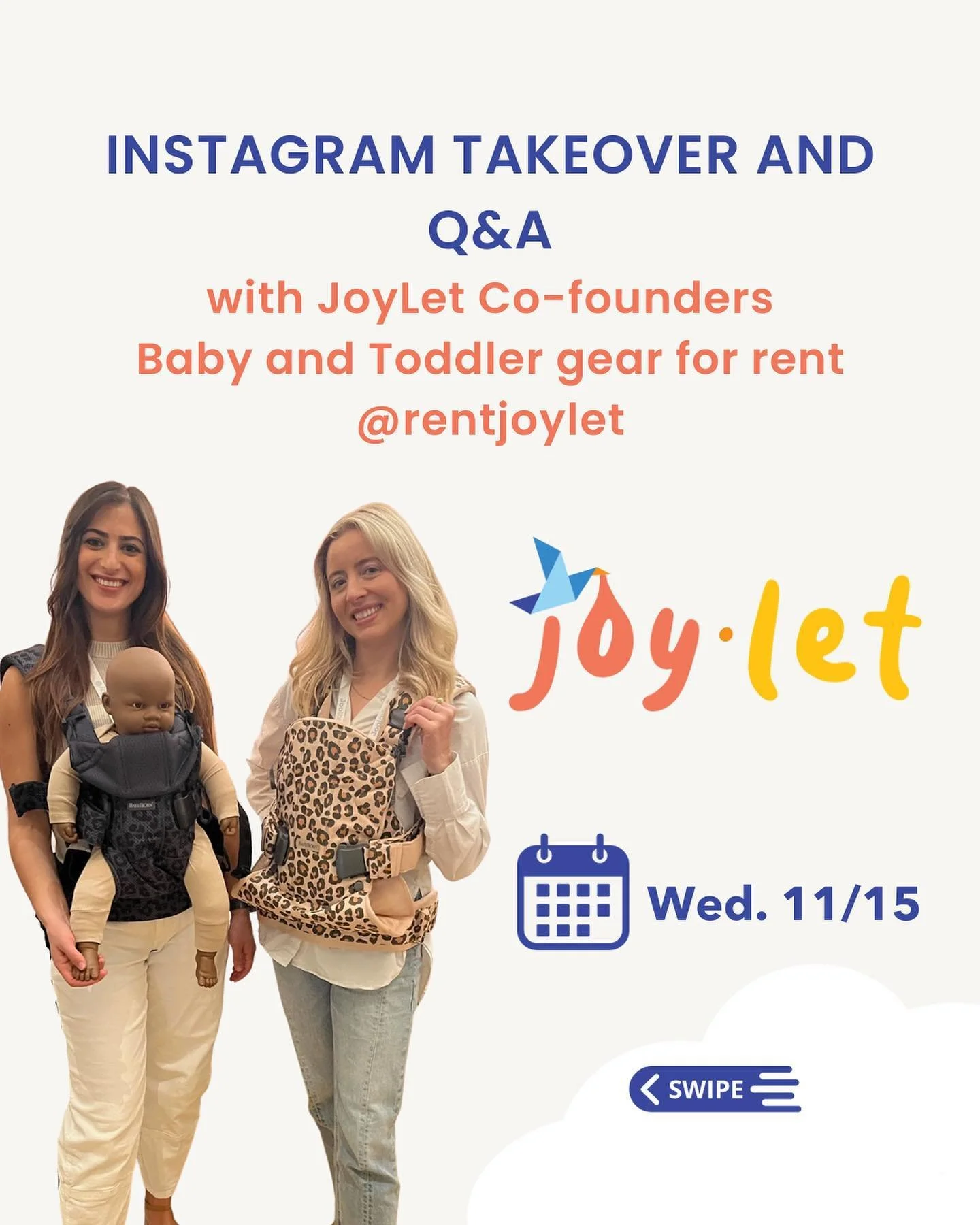 ✨Instagram Takeover this Wednesday, November 15th with Joylet @rentjoylet - Premium Baby Gear and Toddler Toy Rentals! Head over to @littlepumpkinsleep stories and submit your questions or leave them in the comments below.

@littlepumpkinsleep teamed