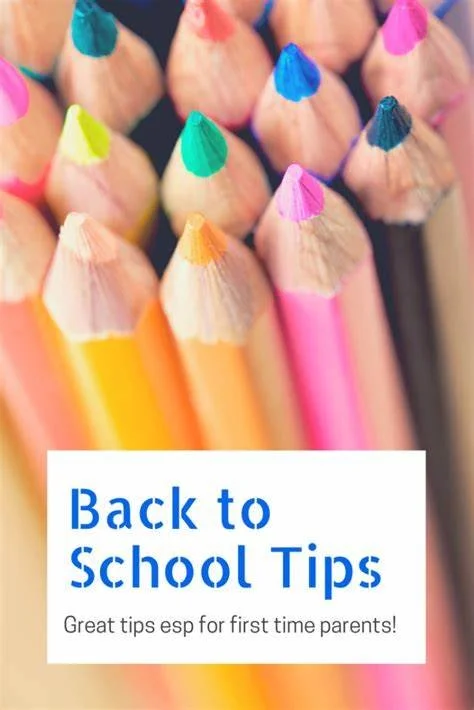 Back to School Tips for Parents of Elementary Students