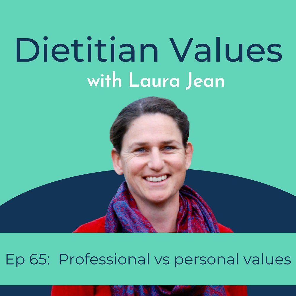 Ep 65: Professional vs personal values
