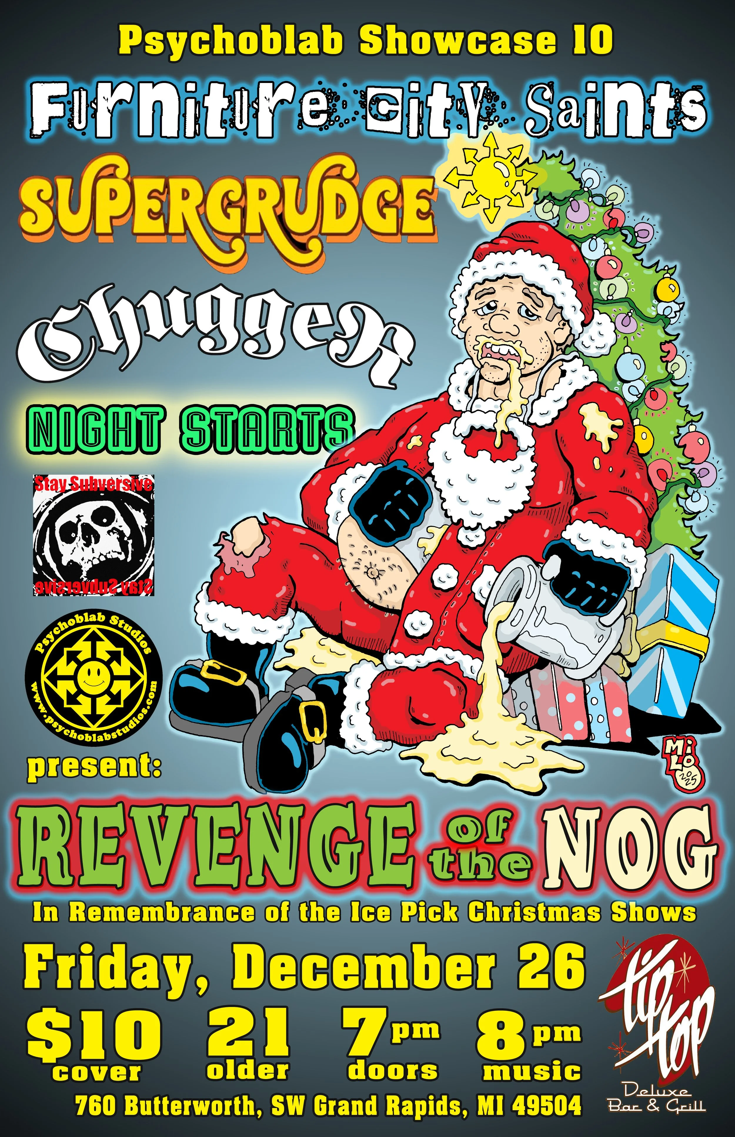 Psychoblab Showcase 10: Revenge of the Nog