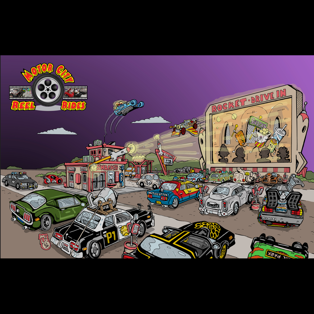 Motor City Reel Rides: Rocket Drive-In