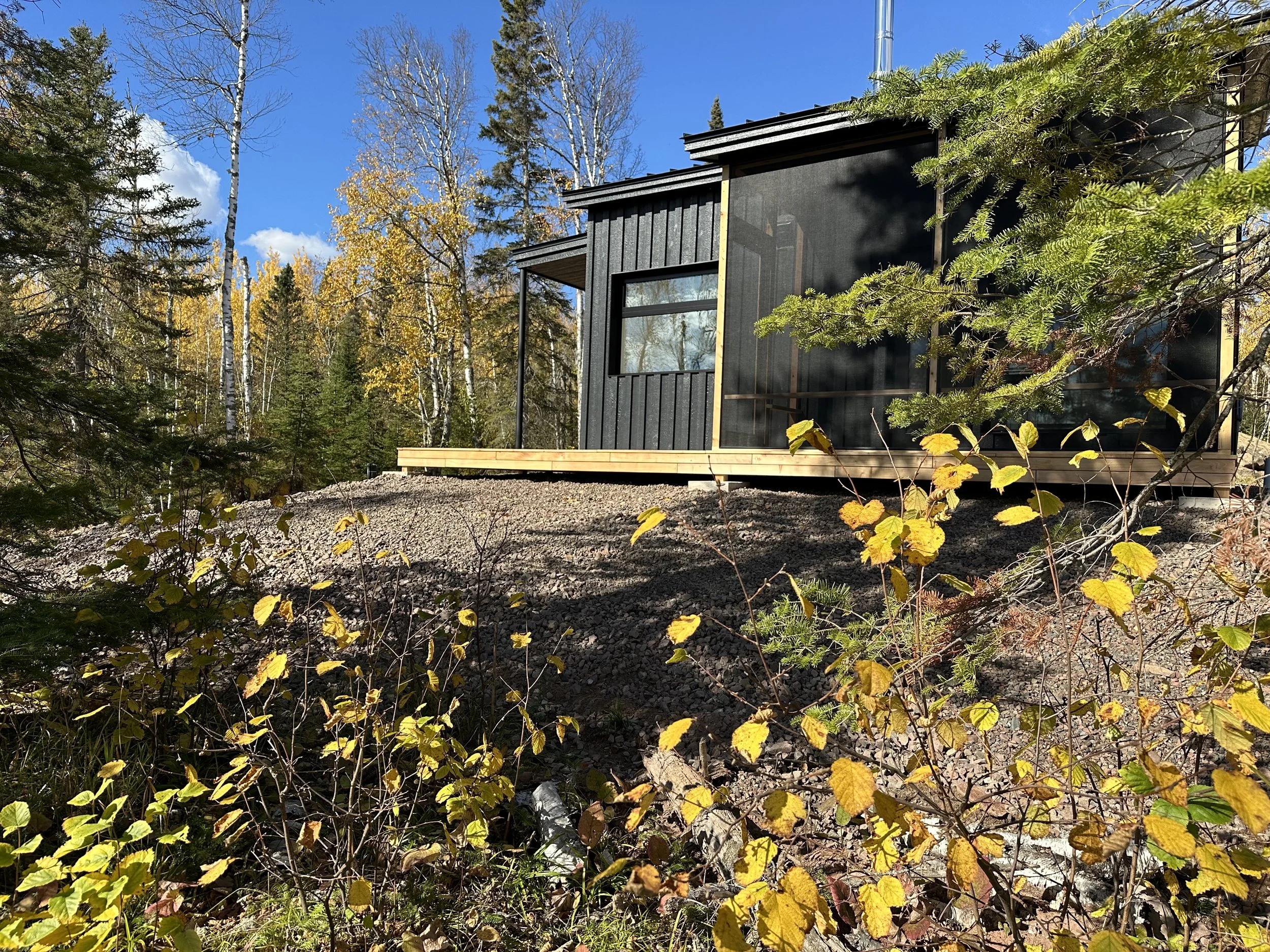 Cozy, energy efficient cabin near Grand Marais Minnesota