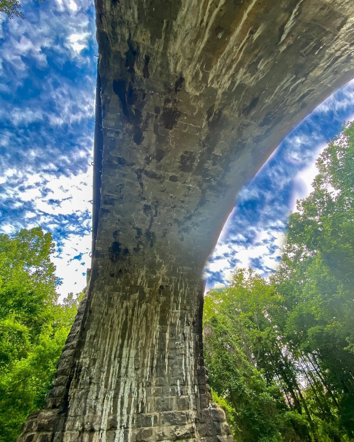 Under a bridge today #maryland