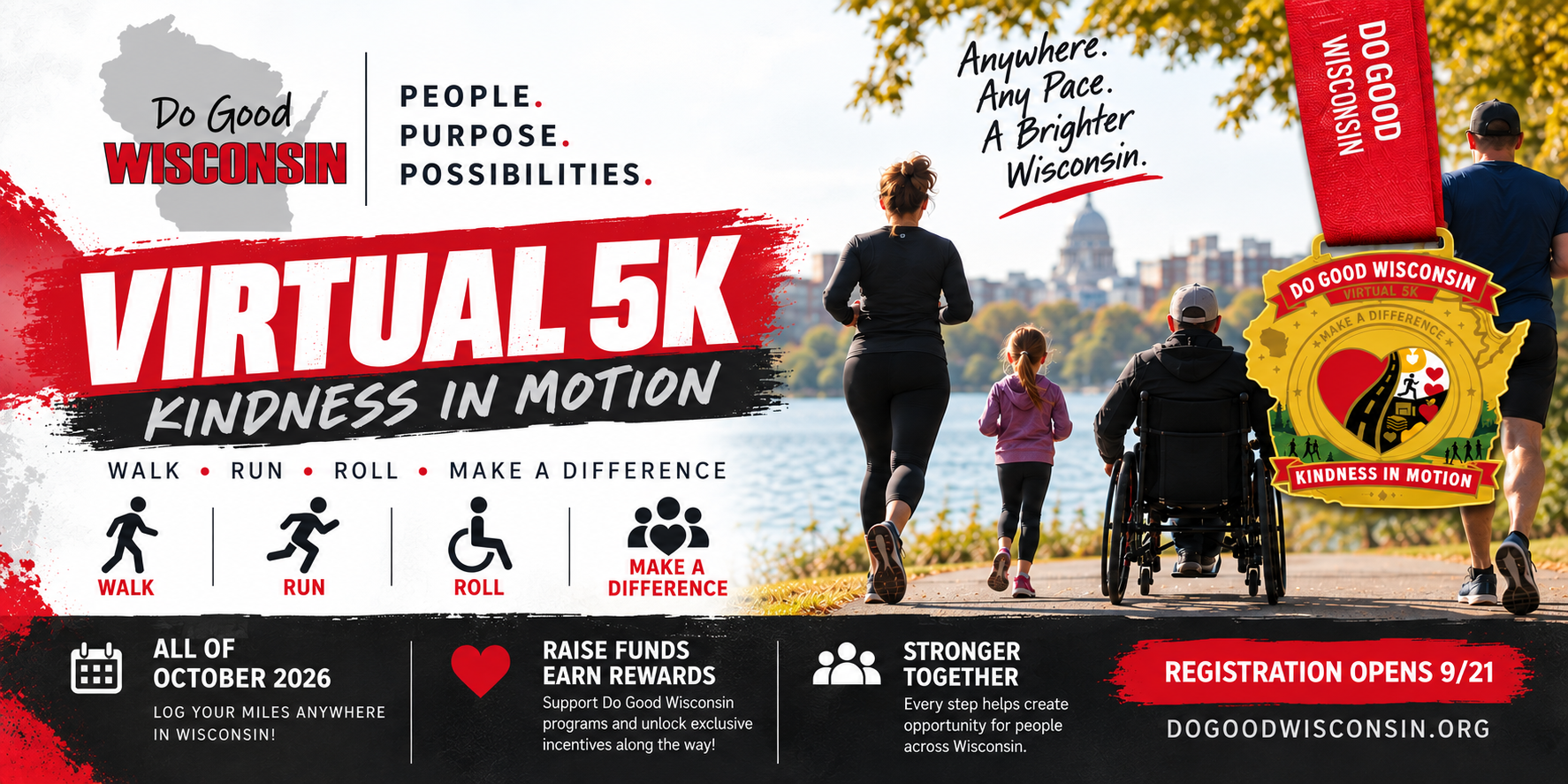 Do Good Wisconsin's Virtual 5K