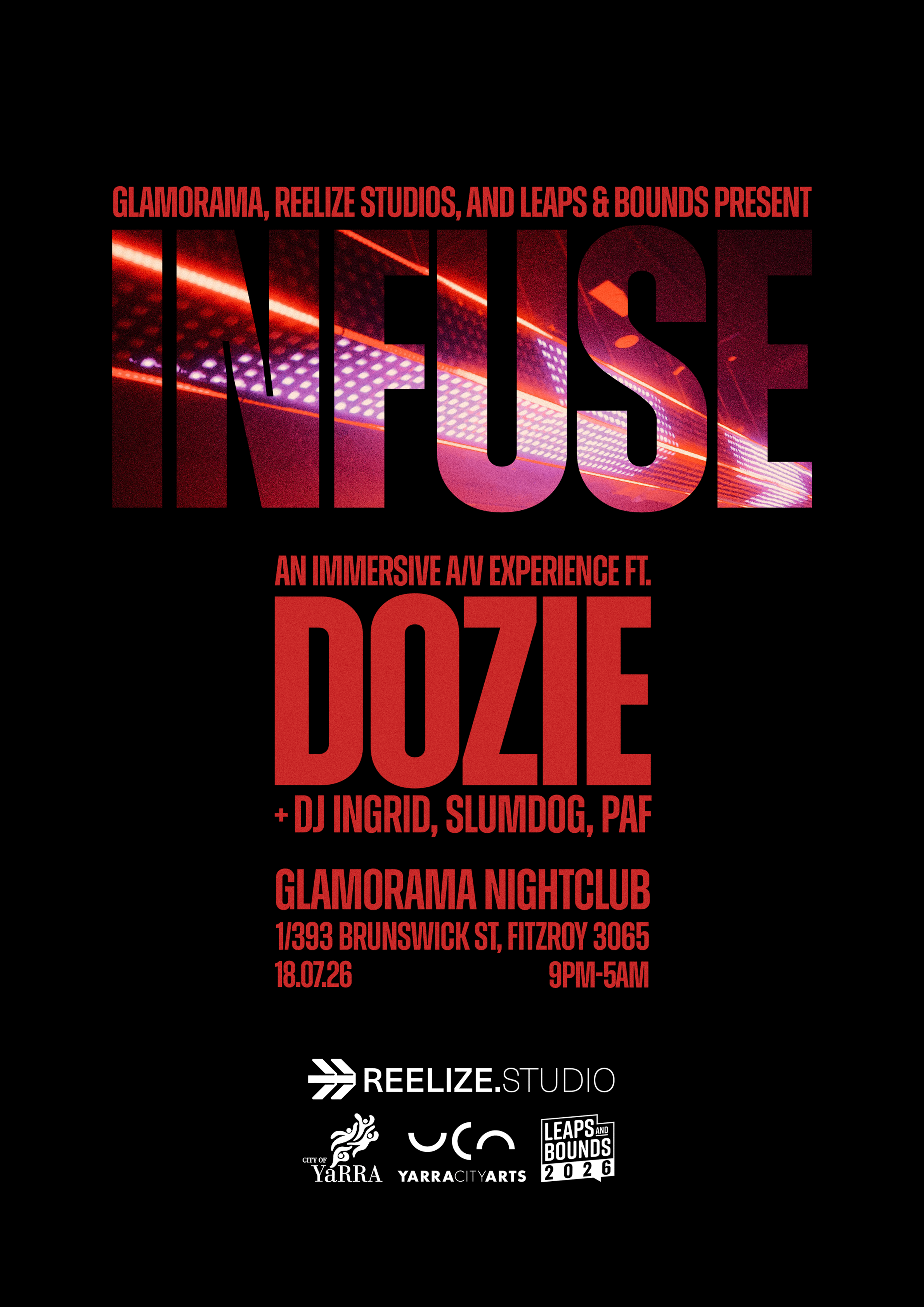 Promotional poster for the event