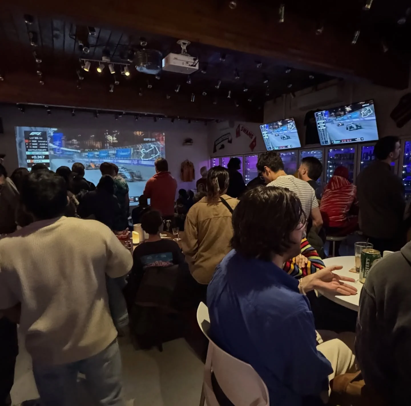 F1: EVERY RACE LIVE - ALL SEASON LONG. ABU DHABI GRAND PRIX - SUNDAY DECEMBER 7 - DOORS 4.30AM - RACE 5AM. Red Bull&rsquo;s Chucky Verstappen just slammed in a win at Qatar making him just 12 points behind Lando. Oscar is still in it, 16 back but he 