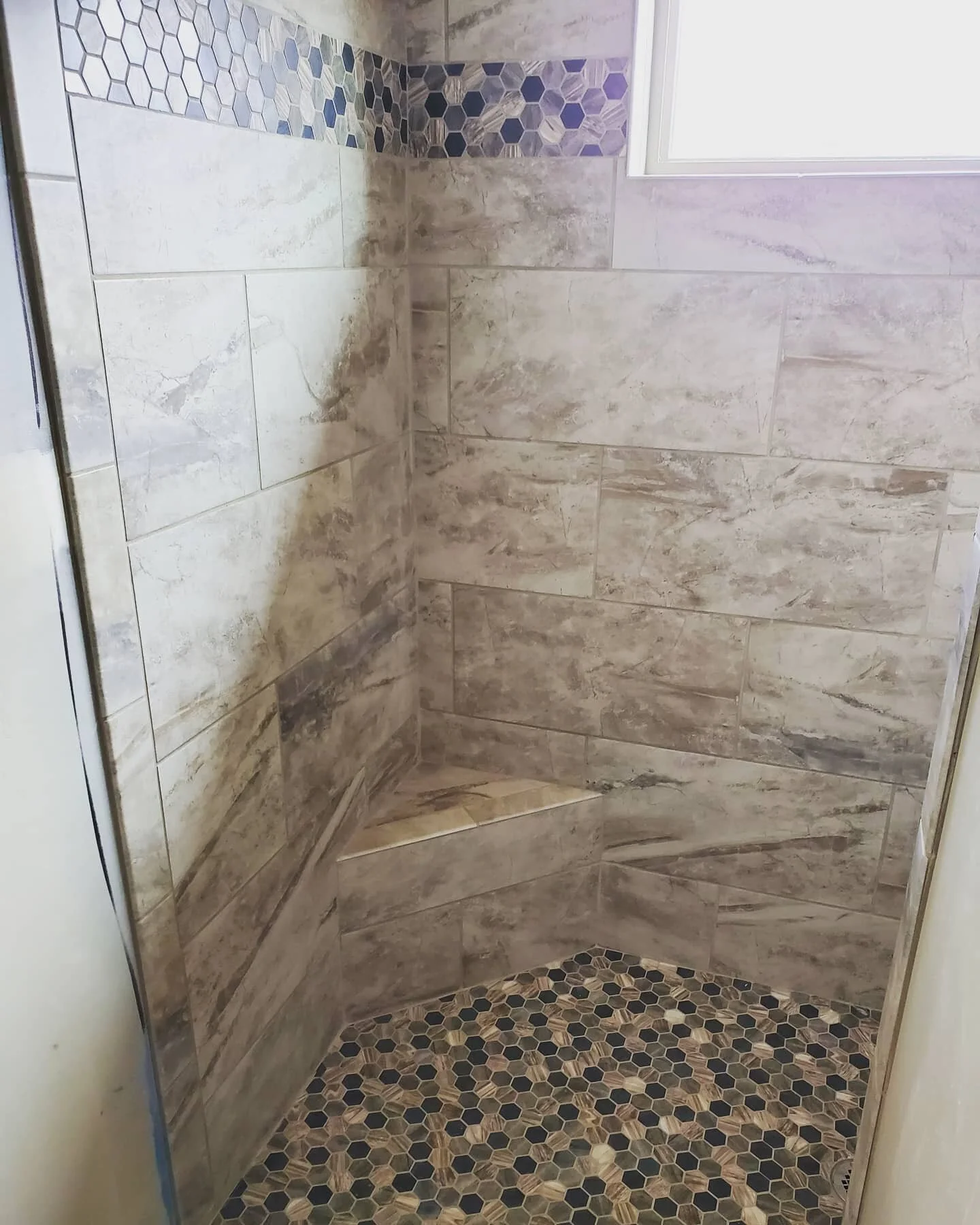 Small shower all done!