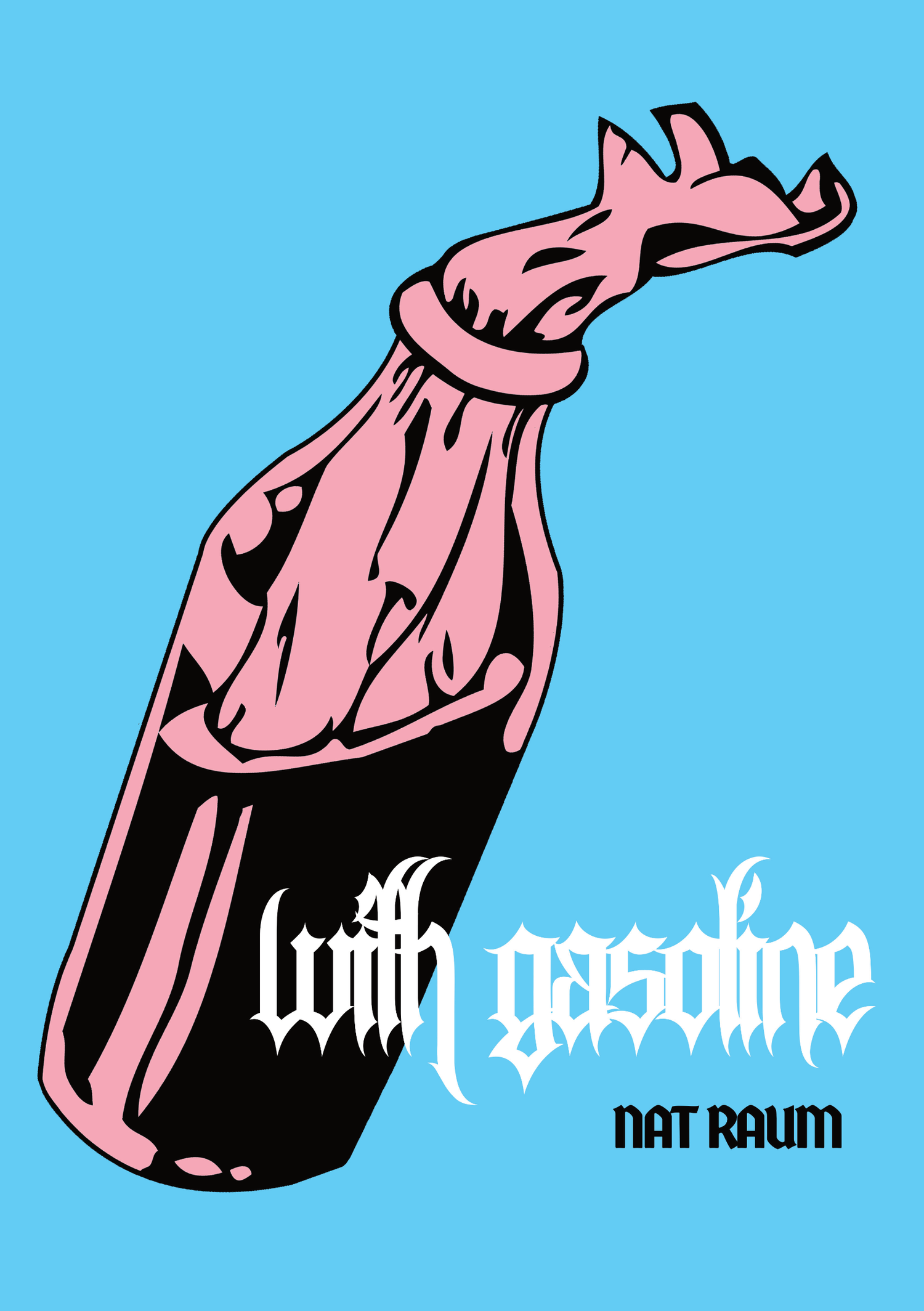 with gasoline