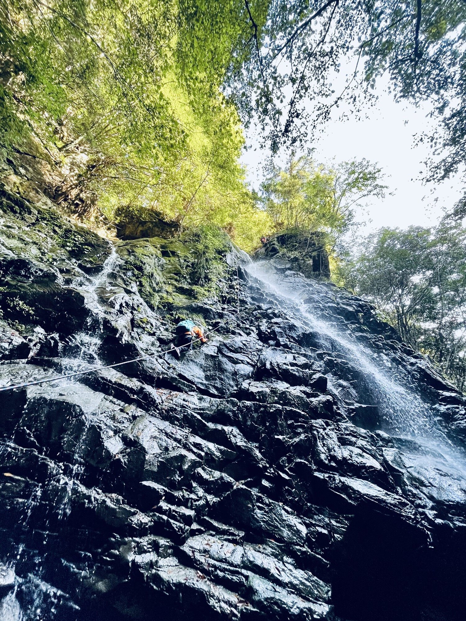 Hourai waterfall…