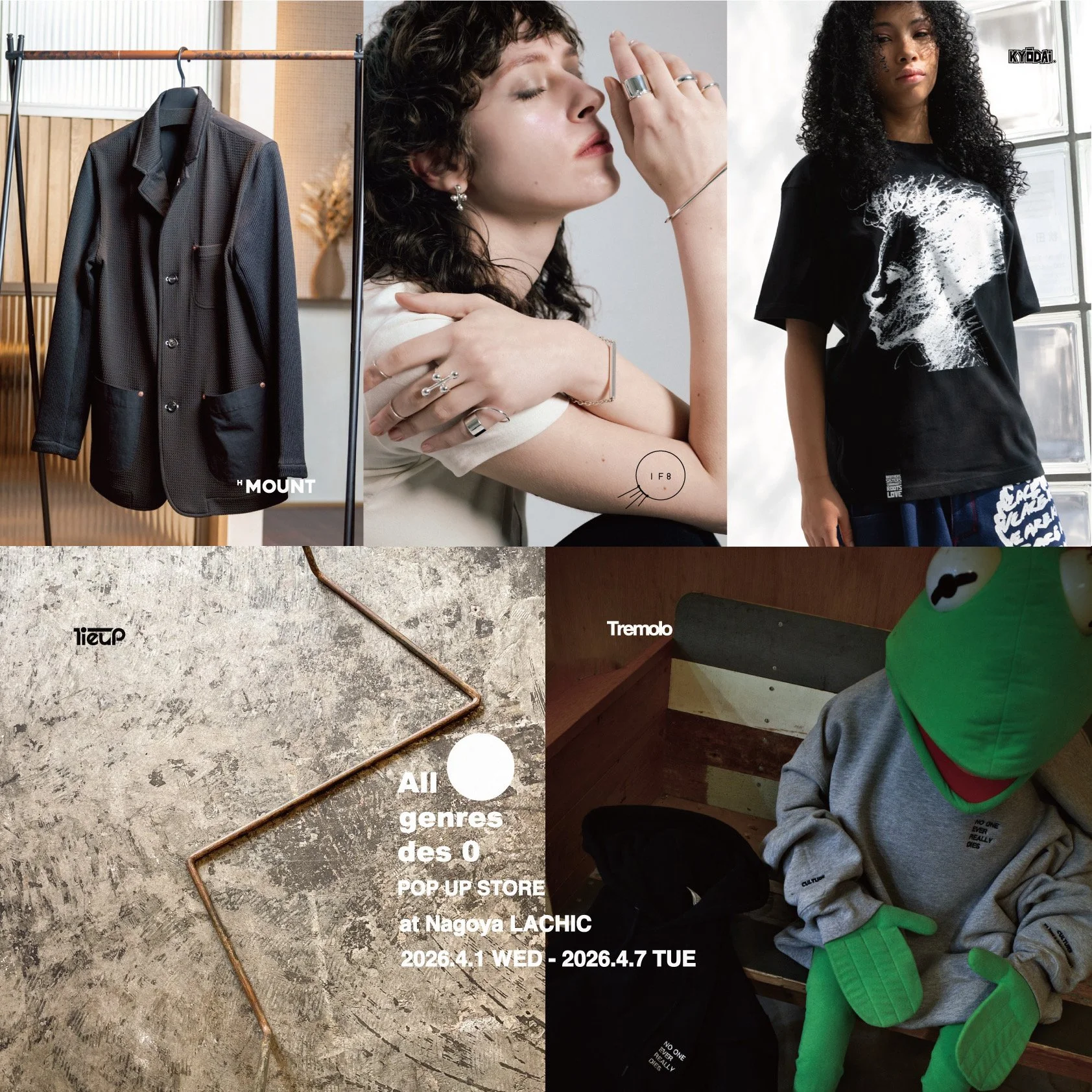 @LACHIC NAGOYA pop up store with All genres 0…