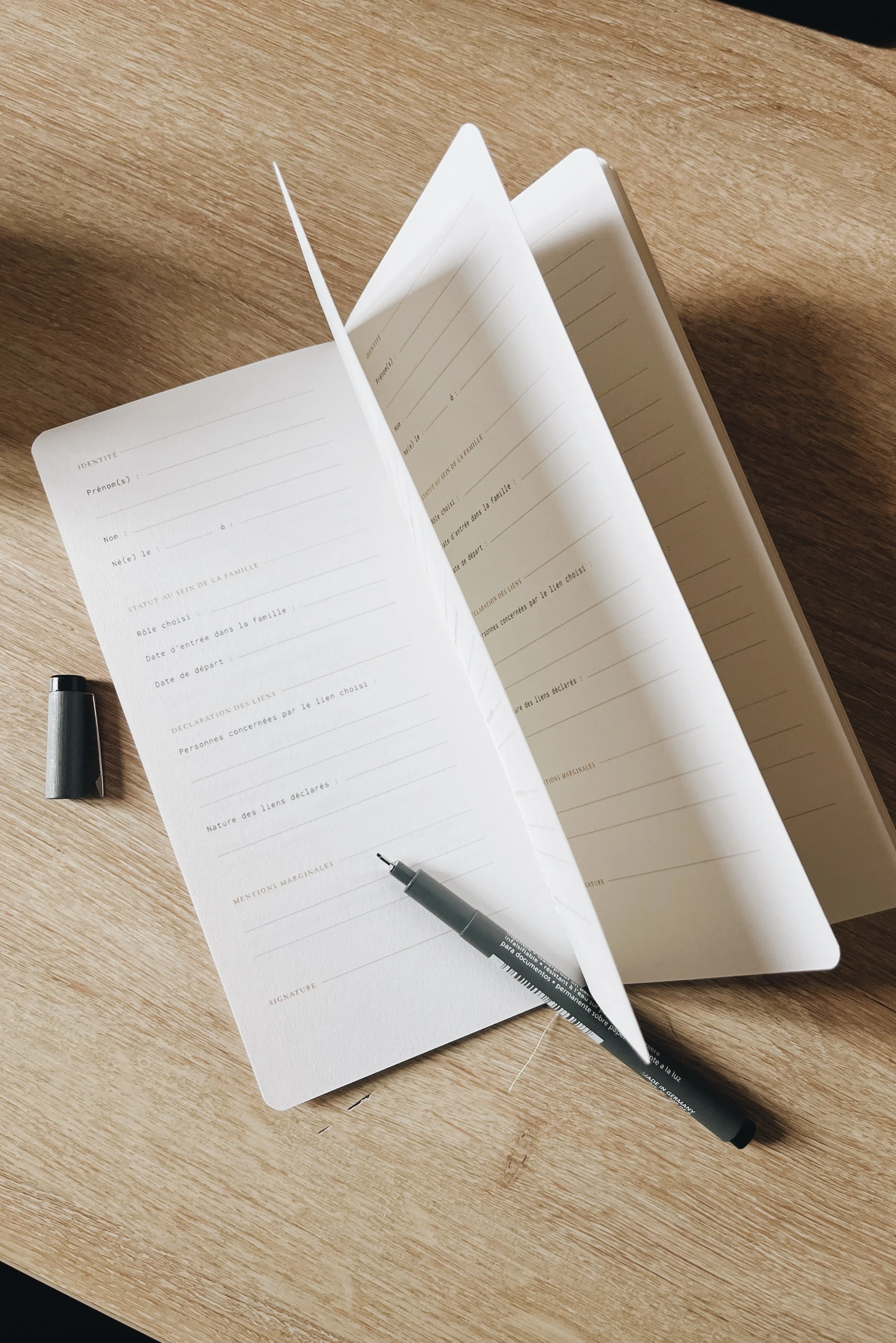 Livret de famille choisie