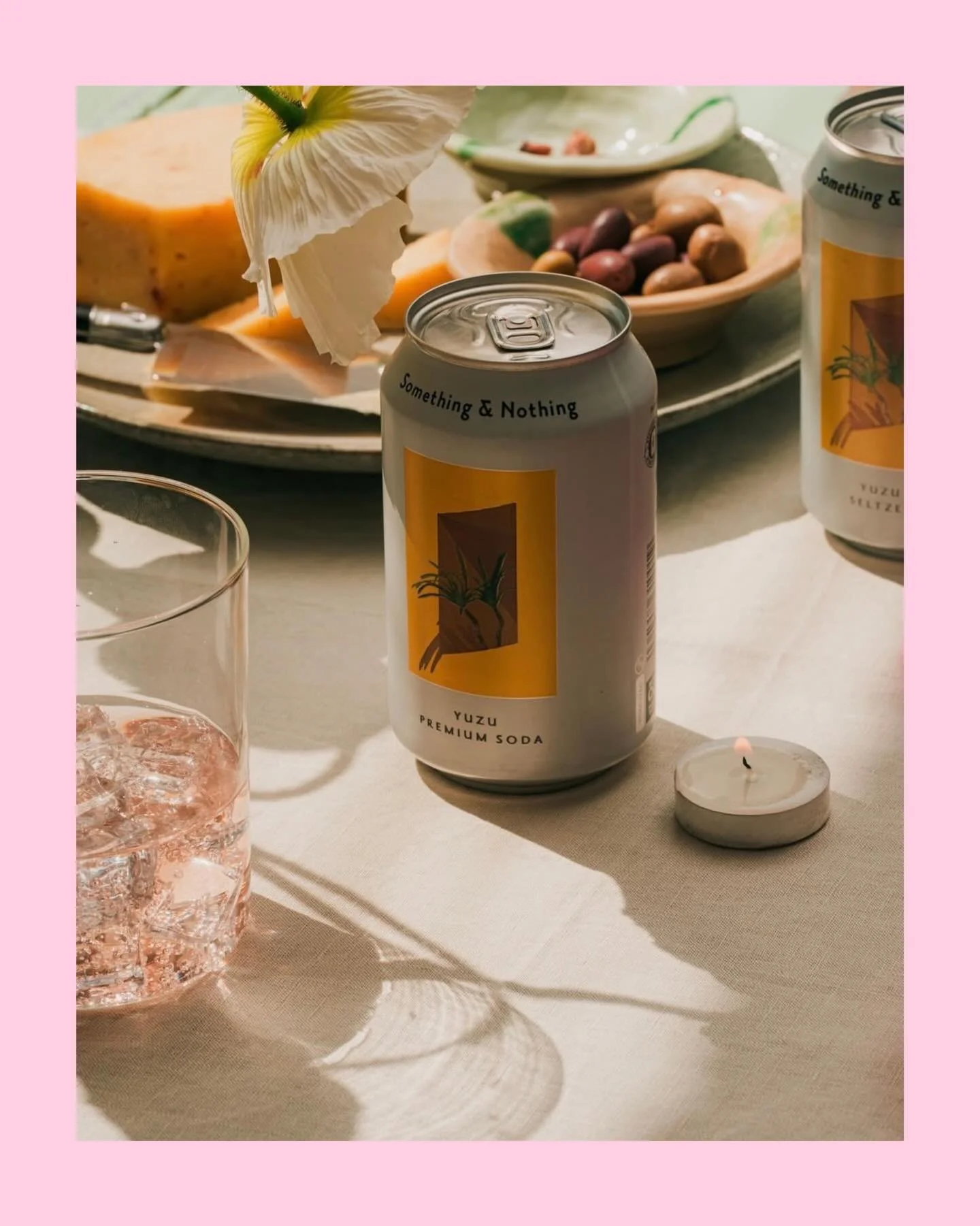 Sun&rsquo;s out (almost)&hellip; drinks are ready 🌸✨

Back in stock with some of your favourites from @wearesomethingandnothing &mdash; including the zesty Yuzu ooooh 🌝🍋✨ Fresh season, fresh sips 🐝💫💛 Available this Fri-Sun 🥨