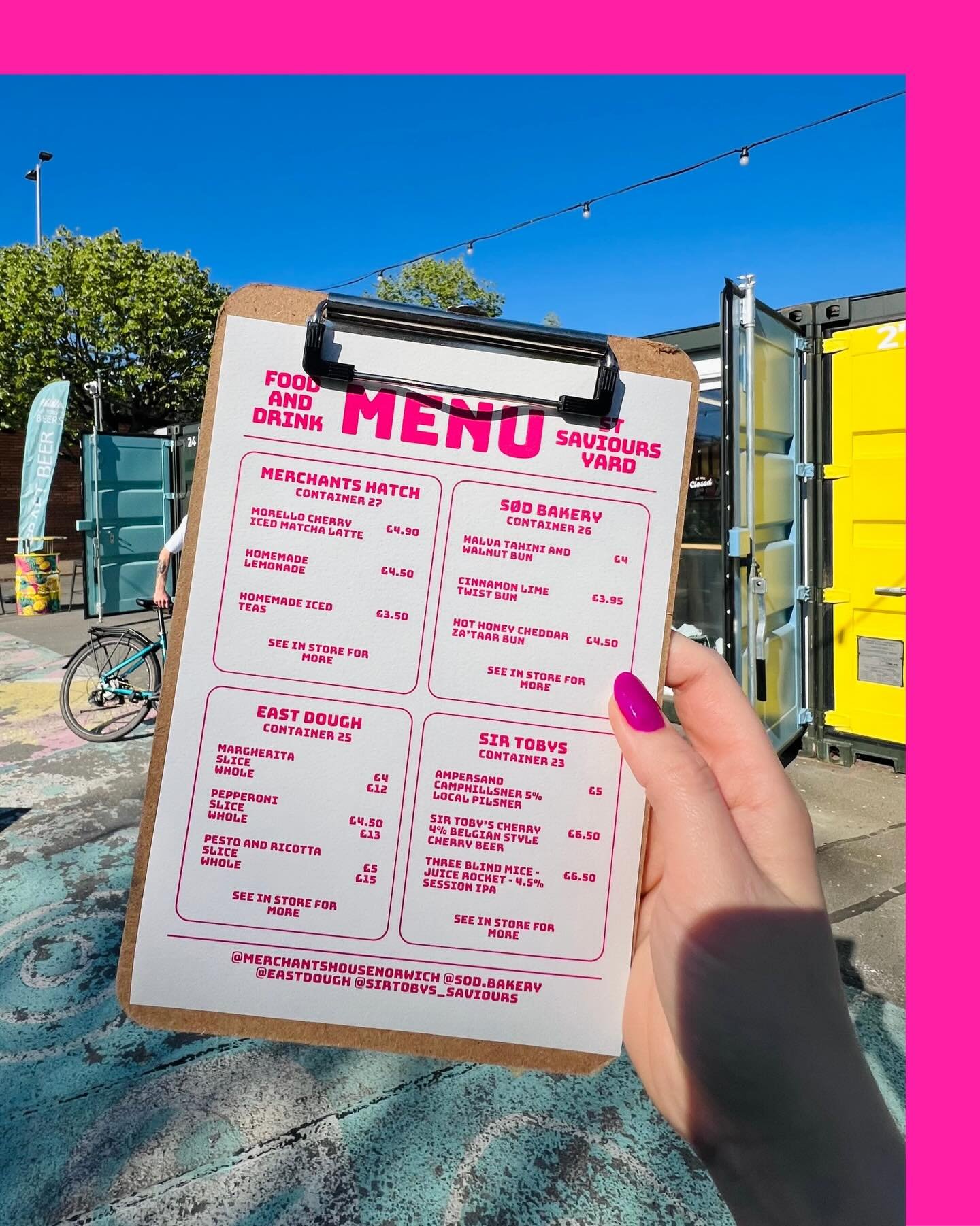 Hello! 👋🏼 Our menus are here @st_saviours_yard 🎉
Discover the top sellers across all our food and beverage units - carefully selected and loved by our customers 🥨🫵🏼 Take a look, explore your favourites and enjoy everything we have to offer! 

@