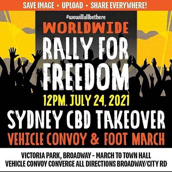 💥SYDNEY RALLY💥 - 

This is not normally something I would share and I take a big risk even posting this here on my platforms.

However...

This weekend my husband @frankie_winterstein and I represent ourselves and our FAMILY.

We will be going this