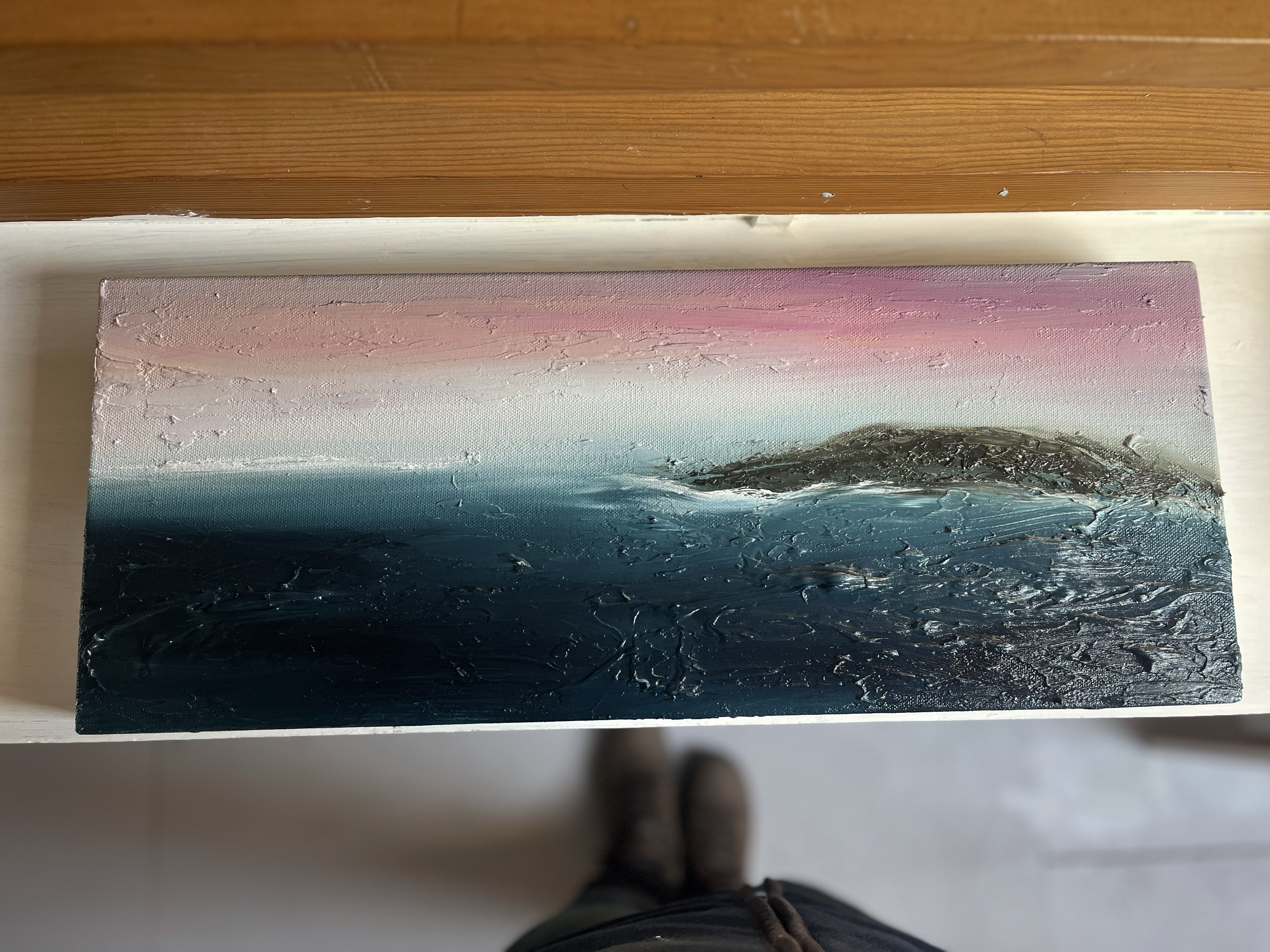 Sunrise over Pabbay (sold)