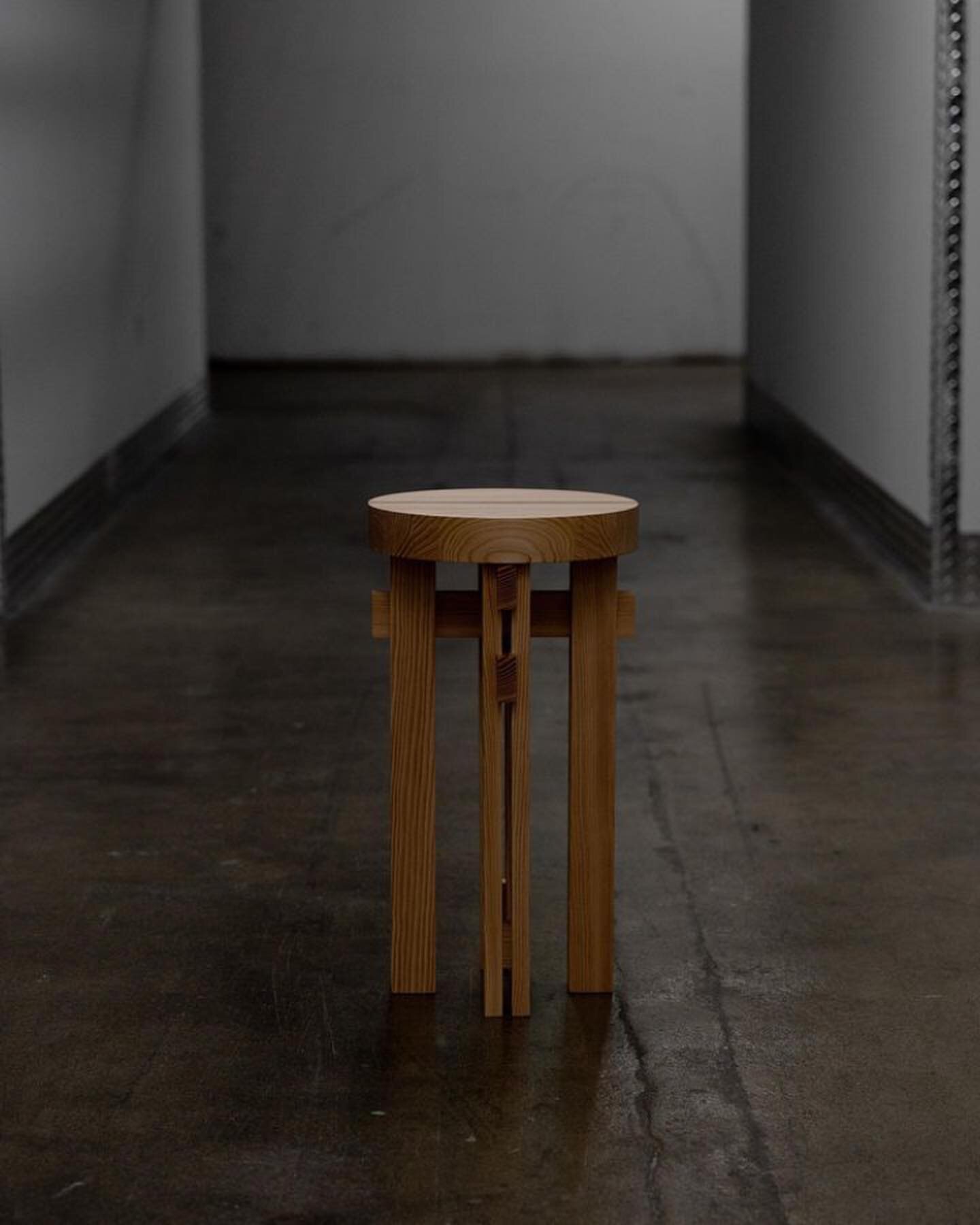 I shipped this stool to Los Angeles a few weeks ago to participate in the CLEAR LA exhibition curated by @normal.objects
