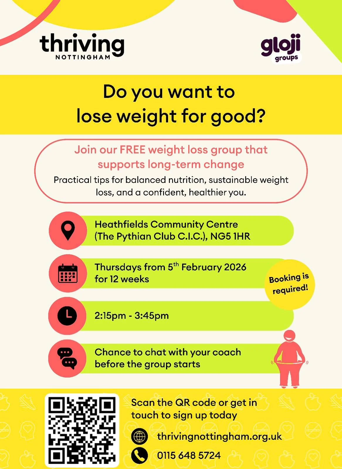 Healthier Lifestyles with Thriving Nottingham: New Year. New Me