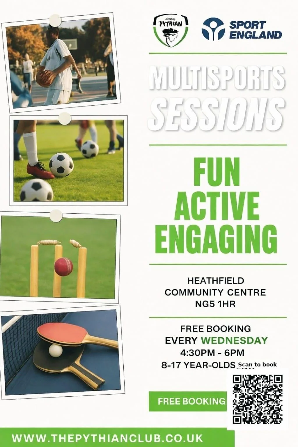 Sport England Multisports sessions