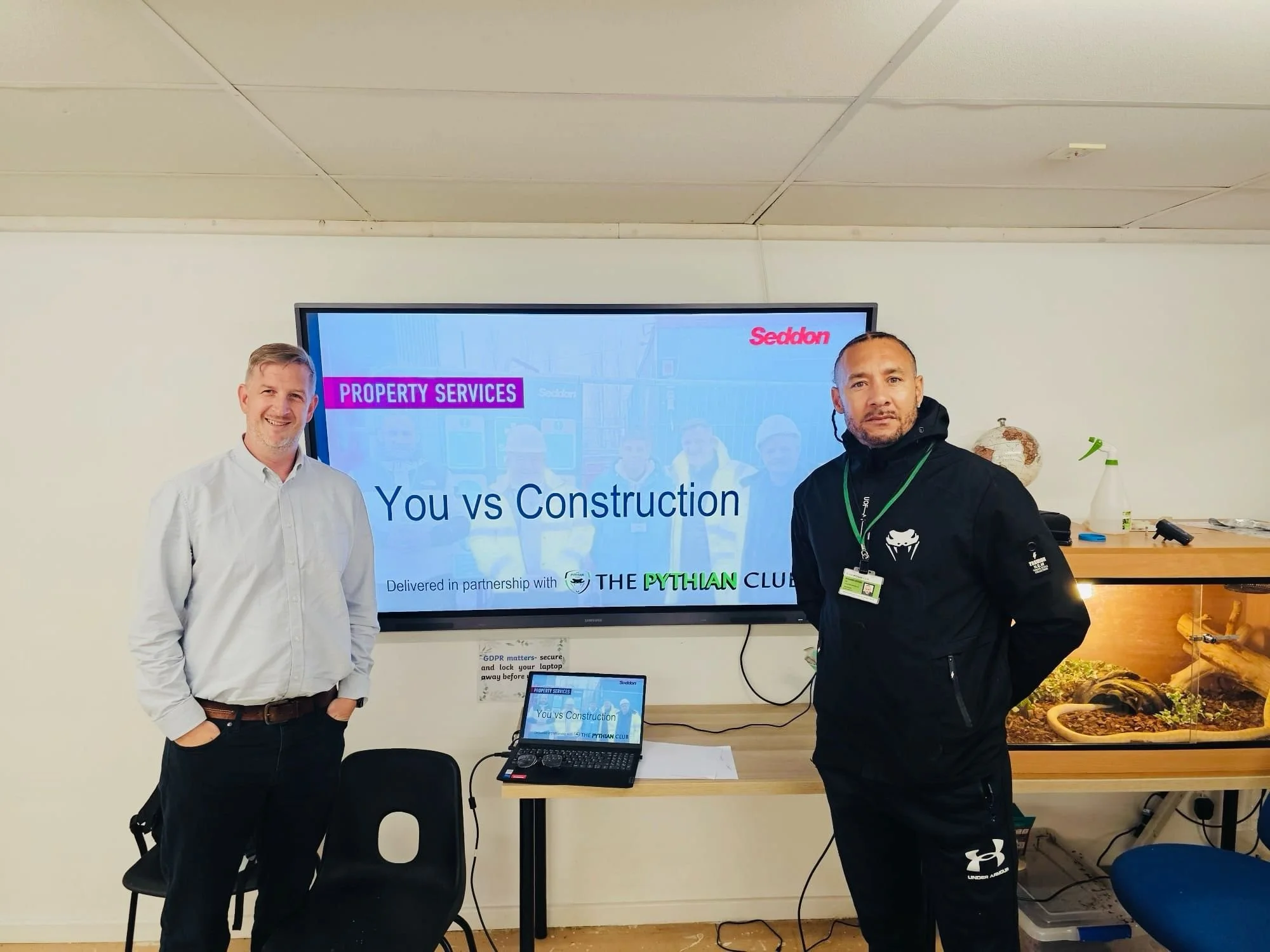 Building Safer Futures: The Pythian Club Partners with Seddon to Inspire Young People
