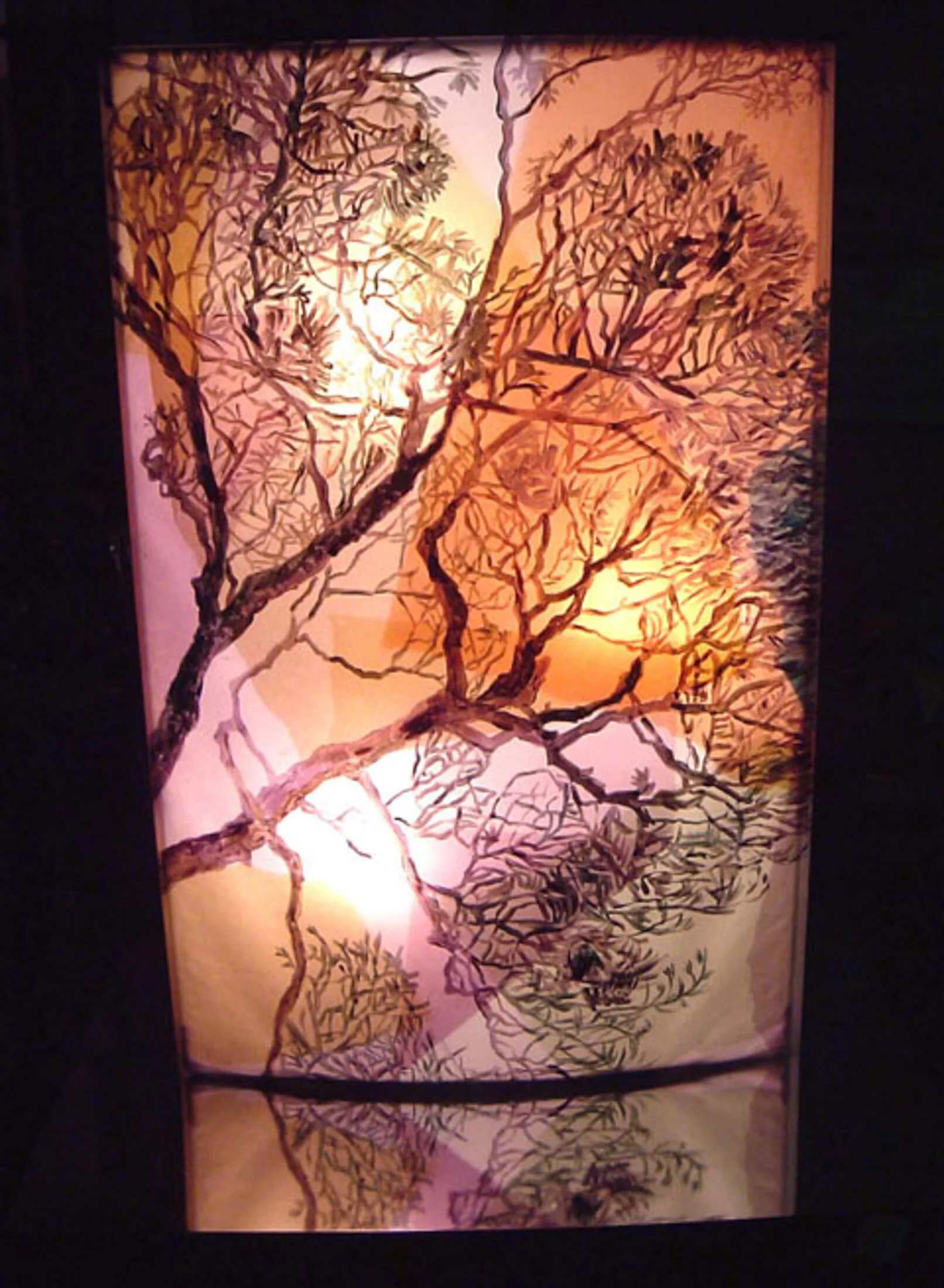 Reflections of an Earthly Tree on Mars, Paris 2