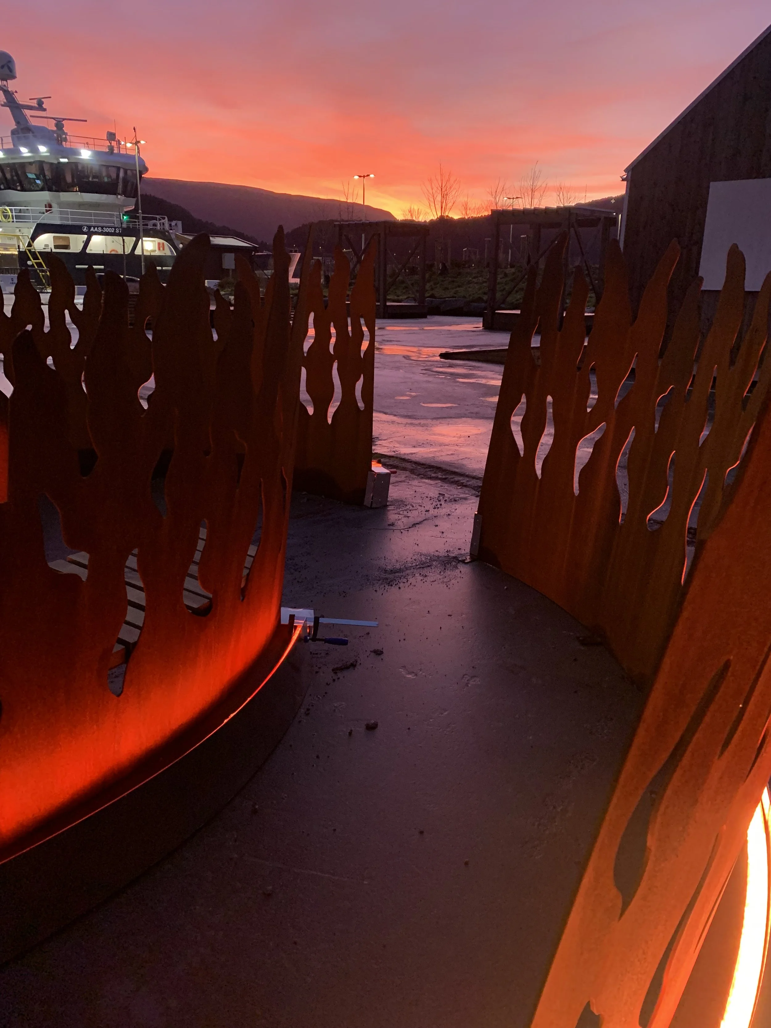 The Bonfire Ålesund sunset 2