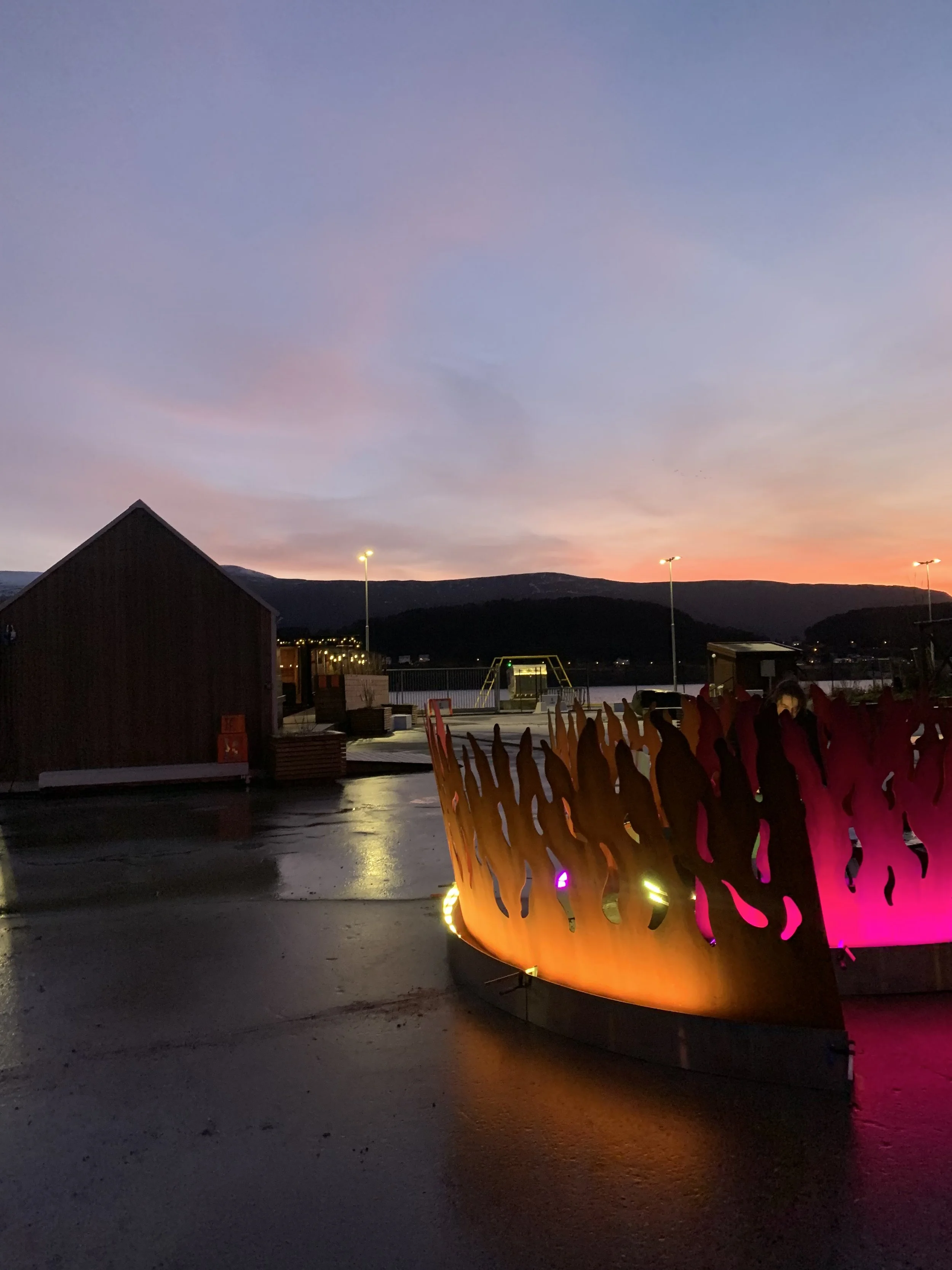The Bonfire Ålesund sunset 3