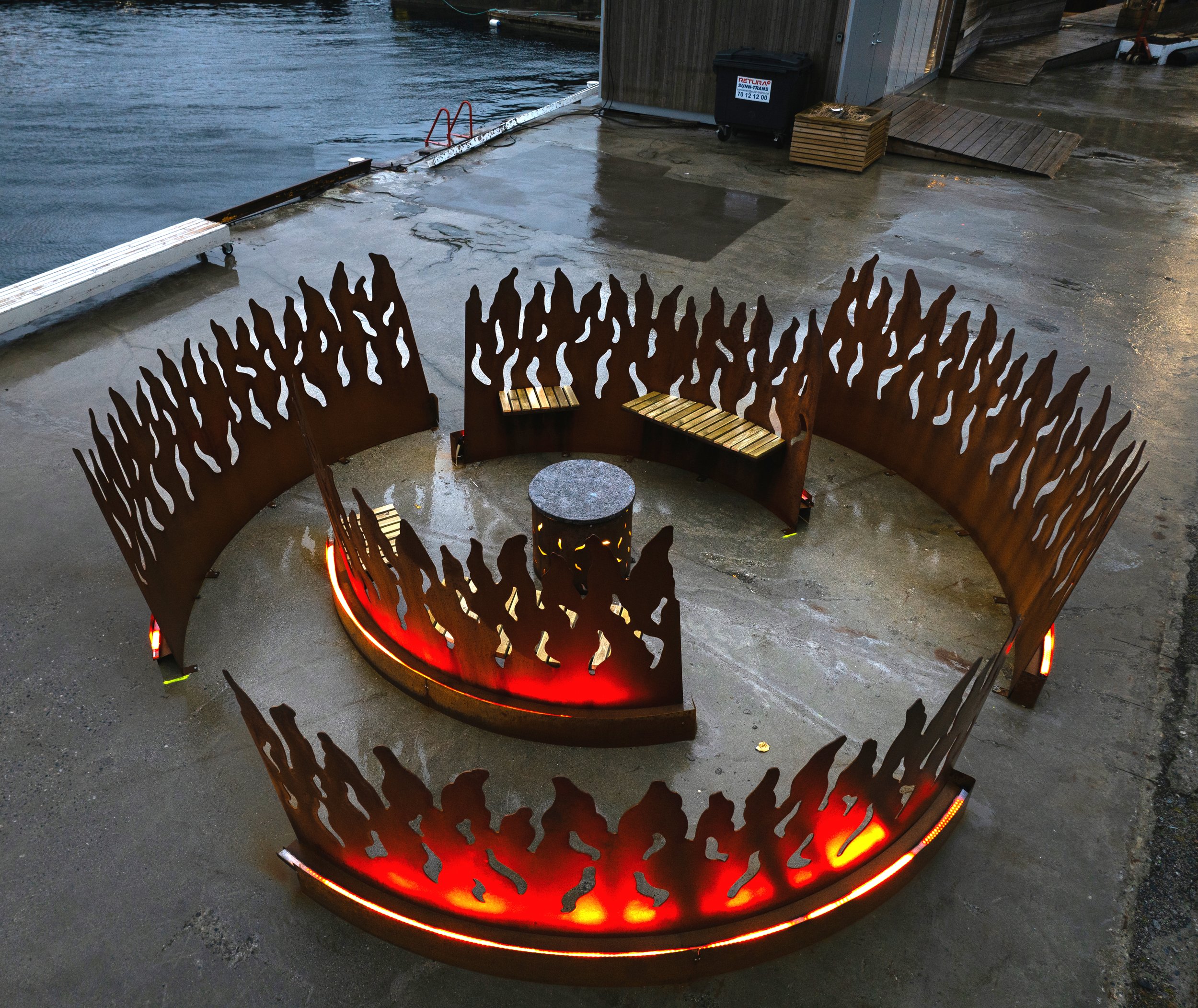 The Bonfire Ålesund Drone Overview1