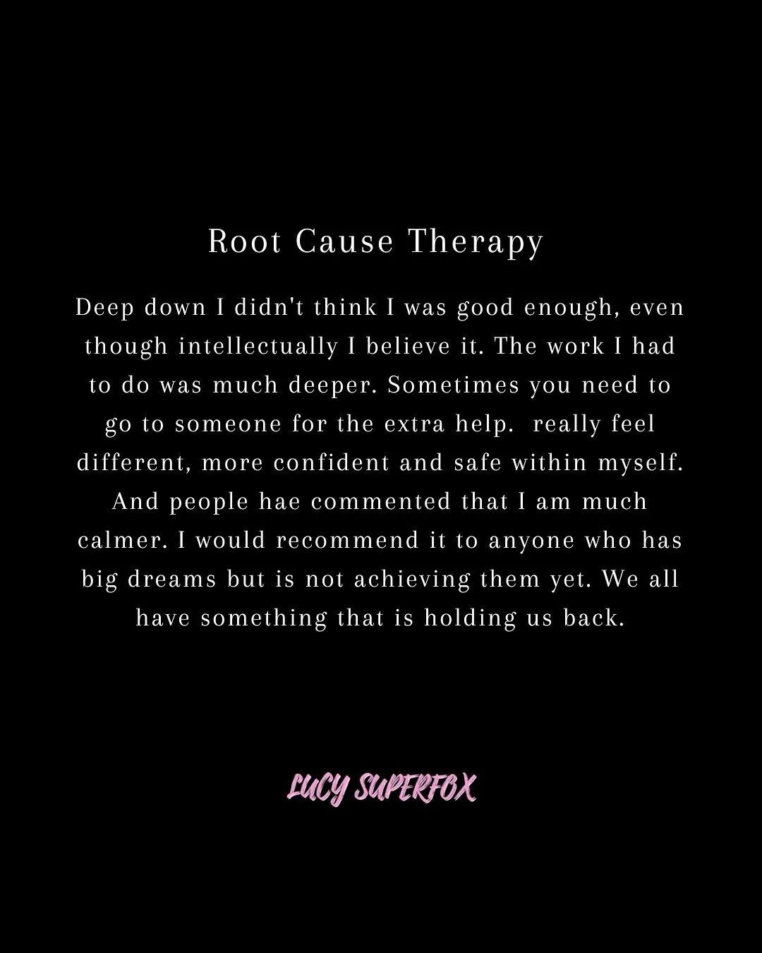 Is it time to get to the ROOT of your issues? 
Comment ROOT and I’ll send you the link with more info on how it works + to book a free discovery call 📞 
#rootcausetherapist #healingtrauma #nervoussystemsupport #innertransformation