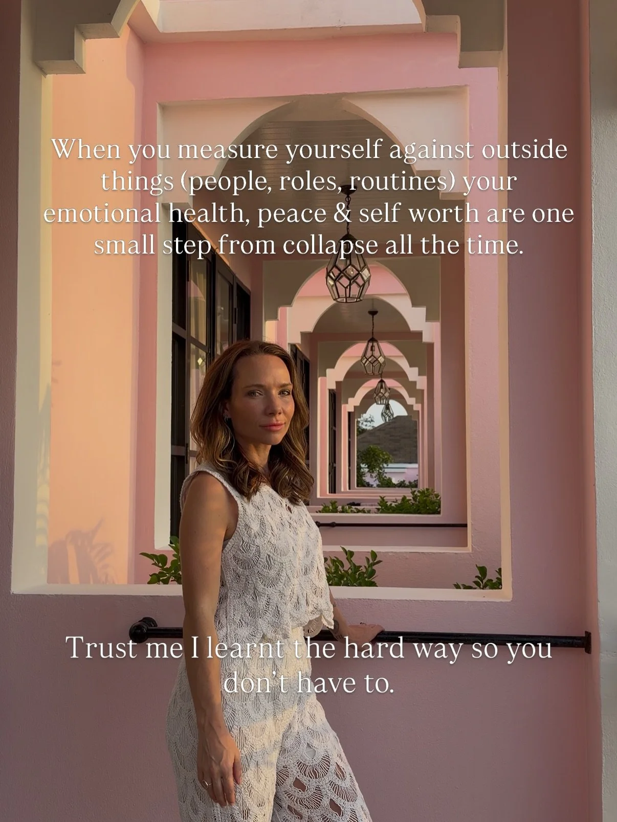 I used to think I just needed to be more confident.

More disciplined.
More qualified.
More healed.
More successful.

But the real issue was this:

My identity was built on external feedback.
If things were going well, I felt good.
If they weren&rsqu