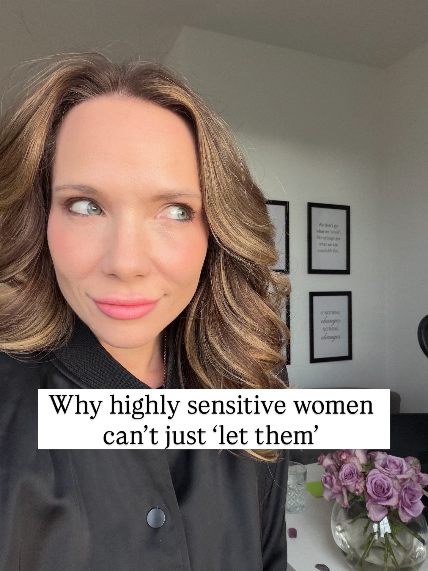 Highly sensitive women can&rsquo;t just &ldquo;let them.&rdquo;

Not because we&rsquo;re weak but because when criticism or rejection felt unsafe, your nervous system learns to look for and prepare for it everywhere.

So instead of not caring, many s