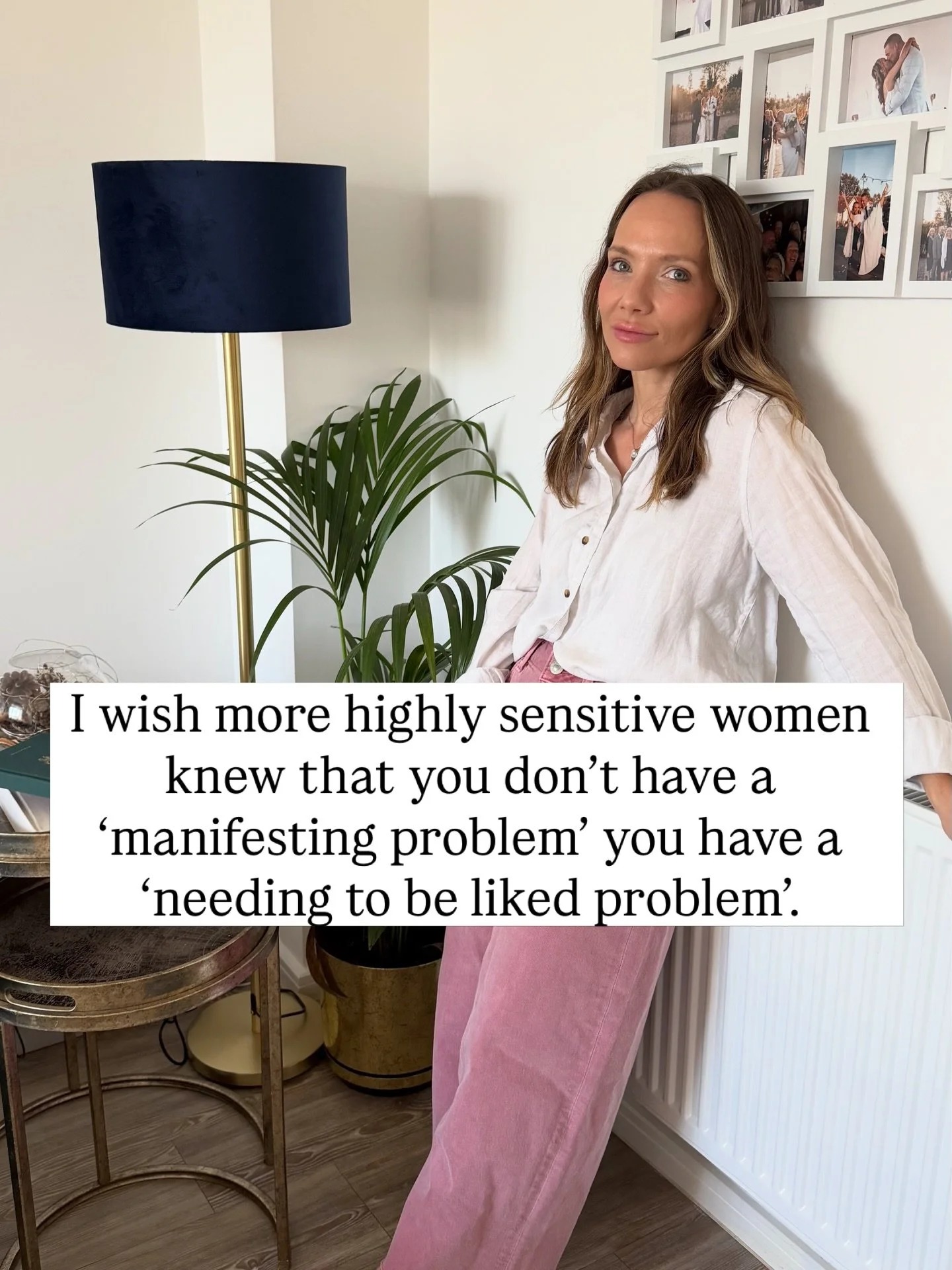 You&rsquo;re not manifesting because you&rsquo;re: 

&lsquo;Not doing enough&rsquo; 
&lsquo;Don&rsquo;t believe&rsquo; 

But because the second your body feels like it&rsquo;s at risk of being misunderstood, judged or disliked you will shut down. 

T
